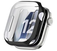 Tyogeephy Funda para Apple Watch Series 12 43mm & 47mm - TPU Suave, Borde Antichoque, Protección Total, Sensible a los Sensores