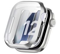 Tyogeephy Funda para Apple Watch Series 12 43mm & 47mm - TPU Suave, Borde Antichoque, Protección Total, Sensible a los Sensores