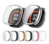Tyogeephy Funda para Fitbit Ace LTE, Cubierta Completa Protector de Pantalla Carcasa Protectora Transparente Suave TPU Silicona Caso Anti-Arañazos Case Cover