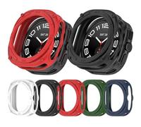 Tyogeephy Funda para Garmin Samsung watch ultra 47mm, Cubierta Completa Protector de Pantalla Carcasa Protectora Transparente Suave TPU Silicona Caso Anti-Arañazos Case Cover