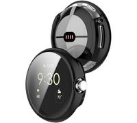 Tyogeephy Funda para Google Pixel Watch 2/Watch 1, Cubierta Completa Protector de Pantalla Carcasa Protectora Transparente Suave TPU Silicona Caso Anti-Arañazos Case Cover