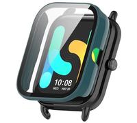 Tyogeephy Funda para HayLou RS4 Plus (LS11/LS12) con Protector de Pantalla de Cristal Vidrio Templado, Protección Completa Duro PC Carcasa