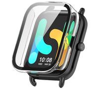 Tyogeephy Funda para HayLou RS4 Plus (LS11/LS12) con Protector de Pantalla de Cristal Vidrio Templado, Protección Completa Duro PC Carcasa