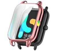 Tyogeephy Funda para HayLou RS4 Plus(LS11/LS12), Cubierta Completa Protector de Pantalla Carcasa Protectora Transparente Suave TPU Silicona Caso Anti-Arañazos Case Cover