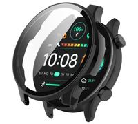 Tyogeephy Funda para HayLou RT3/Solar Plus(LS16) con Protector de Pantalla de Cristal Vidrio Templado, Protección Completa Duro PC Carcasa