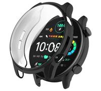 Tyogeephy Funda para HayLou RT3 /Solar Plus(LS16), Cubierta Completa Protector de Pantalla Carcasa Protectora Transparente Suave TPU Silicona Caso Anti-Arañazos Case Cover