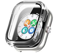Tyogeephy Funda para Honor Choice haylou Watch con Protector de Pantalla de Cristal Vidrio Templado, Protección Completa Duro PC Carcasa