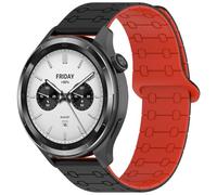 Tyogeephy Imán de silicona Correas de Reloj Compatibles con Amazfit T-REX 3 Pro/Xiaomi Watch S4, Correas Deportivas de Silicona para Mujer y Hombre, Pulsera de Repuesto