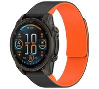 Tyogeephy Imán de silicona Correas de Reloj Compatibles con Garmin Fenix 8 Pro AMOLED 47MM/Quatix 8 47MM, Correas Deportivas de Silicona para Mujer y Hombre, Pulsera de Repuesto