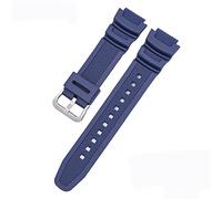 Tyogeephy Impermeable resina natural Reemplazo Correa 18mm para Casio AQ- S800W SGW-300H MRW-200H AE-1200 W-800H W-735H