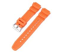Tyogeephy Impermeable resina natural Reemplazo Correa 18mm para Casio AQ- S800W SGW-300H MRW-200H AE-1200 W-800H W-735H