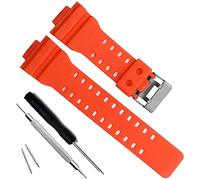 Tyogeephy Natural Resin Replacement correa para Casio Mens G-Shock GD120/GA-100/GA-110/GA-100C