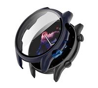 Tyogeephy Pantalla Protector Funda Compatible con Amazfit GTR 3 Pro/GTR 3 Watch TPU Delgado Funda [3D Full Coverage] Shell Protector para Amazfit GTR 3 Pro/GTR 3