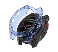 Tyogeephy Protector de pantalla Funda Compatible con Garmin Fenix 7X Suave Funda Accesorios Covers Resistente a los arañazos Funda protectora completa para Garmin Fenix 7X