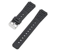 Tyogeephy Pulsera de Reemplazo en Resina 18mm para Casio AE-1200, AE-1300, AE-1500, WS-1600, CA-500, CA-53 - Impermeable, Deportivo, Montaje Fácil