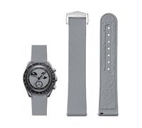 Tyogeephy Quick-release Correas de Reloj Compatibles con Omega Bioceramic MoonSwatch Collection/Seamaster 300, 20mm Correas Deportivas de Silicona para Mujer y Hombre, Pulsera de Repuesto
