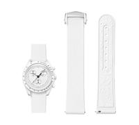 Tyogeephy Quick-release Correas de Reloj Compatibles con Omega Bioceramic MoonSwatch Collection/Seamaster 300, 20mm Correas Deportivas de Silicona para Mujer y Hombre, Pulsera de Repuesto