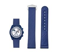 Tyogeephy Quick-release Correas de Reloj Compatibles con Omega Bioceramic MoonSwatch Collection/Seamaster 300, 20mm Correas Deportivas de Silicona para Mujer y Hombre, Pulsera de Repuesto