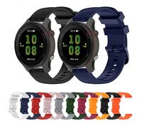 Tyogeephy Reemplazo Correa para Garmin forerunner 255/Forerunner 255 music, 22mm Silicona Correa para forerunner 255/Forerunner 255 music