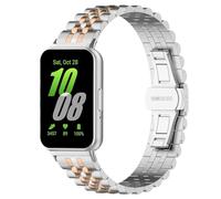 Tyogeephy Replacement Strap Compatible with Galaxy Fit 3 SM-R390 Metal Strap Stainless Steel Straps Applicable to Galaxy Fit 3 SM-R390 Watch Accessories