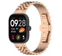 Tyogeephy Replacement Strap Compatible with Redmi watch 4 Metal Strap Stainless Steel Straps Applicable to Mi band 8 Pro Watch Accessories