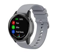 Tyogeephy Silicona Correa para Garmin Vivoactive 4S / Venu 2S / Vivomove 3S, Suave Sport 18mm Quick Release Encauchar Muñequera de reemplazo Correa para Fossil Women's Gen 6 / Gen 5E