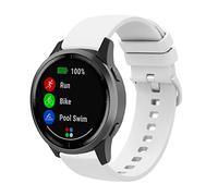 Tyogeephy Silicona Correa para Garmin Vivoactive 4S / Venu 2S / Vivomove 3S, Suave Sport 18mm Quick Release Encauchar Muñequera de reemplazo Correa para Fossil Women's Gen 6 / Gen 5E