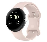 Tyogeephy Silicona Correas Compatibles con Google Pixel Watch 3 41MM/Pixel Watch 2/Pixel Watch 1, Pulsera Suave Silicona Deportiva para Pixel Watch 3 41MM