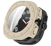 Tyogeephy Silicona Funda para Samsung watch ultra 47mm Case,PC Plating Película Templada Caso Smartwatch, Flexible Protectora Cover Case para Sam sung watch ultra 47mm Accessories