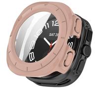 Tyogeephy Silicona Funda para Samsung watch ultra 47mm Case,PC Plating Película Templada Caso Smartwatch, Flexible Protectora Cover Case para Sam sung watch ultra 47mm Accessories