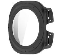 Tyogeephy Silicona Funda para Samsung watch ultra 47mm Case,PC Plating Película Templada Caso Smartwatch, Flexible Protectora Cover Case para Sam sung watch ultra 47mm Accessories