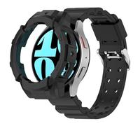 Tyogeephy Silicona Suave Deportiva Impermeable Recambio Pulsera Correa Funda para Galaxy watch 6 44mm