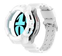 Tyogeephy Silicona Suave Deportiva Impermeable Recambio Pulsera Correa Funda para Galaxy watch 6 44mm