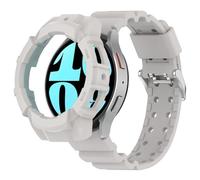 Tyogeephy Silicona Suave Deportiva Impermeable Recambio Pulsera Correa Funda para Galaxy watch 6 44mm