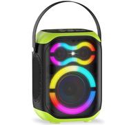 TYOTY Altavoces portátiles Bluetooth 80W Grande Potente inalámbrico al Aire Libre Fuerte estéreo bajo Profundo Sonido Boombox TWS Altavoz de Fiesta de casa con Luces led de subwoofer