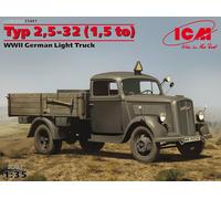 ICM 35401 - 1:35 Tipo 2,5-32 (1,5t) Camión Ligero Alemán De La WWII - Nuevo