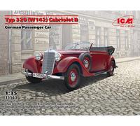 Typ 320 (W142) Cabriolet B, German Passenger Coche 1 :3 5 Plástico Model Kit Icm