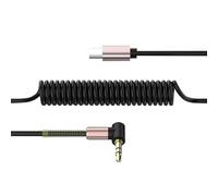 Typ-C-Audioadapter | Auf 3,5-mm-Aux-Kabel, Einziehbares Design - USB C Zu AUX Audio Kabel Für Auto Stereo Lautsprecher Tablet Handys