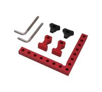 (Type 4) 90 Degree Positioning Squares, Woodworking Fixed Angle Clamp Multifunctional Cnc Machining Rust Resistant For Furniture Cabinets (mmol/l)