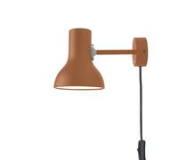 Anglepoise Type 75 Mini Margaret Howell, lámpara de pared, Sienna - con enchufe