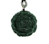 Type A Jadeite Jade Pendant Flower Series (FL-13)