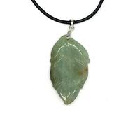 Type A Jadeite Jade Pendant Leaf Series (leaf-45)