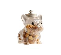 (Type A)Large Capacity Pet Treat Jar Sealed Snack Container for Cookies Candy Coffee Pods Dog Kitchenware Styling