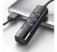 (Type C, 30cm) USB C/USB Extension Cable USB Splitter USB C/USB Male to 4 Port USB3.0 Extension Cord USB Splitter Cable for Phone
