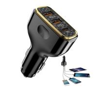 Type C Car Charger For Sports Watches, Laptops, Tablet Computers, Drones, Video Game Controllers | USB C Car Charger,80W 4 Ports Super Fast Charging Phone Adapter |