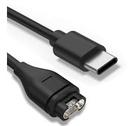 Type C Cargador reloj cable Compatible con Garmin Fenix 7 7x 7 pro, 6 6S 6X Pro, Fenix 5 5S 5X Plus, Forerunner 165 265 965 955 745 45 55 255, Vivoactive 3 4 4S,Venu 2 3 3s,Instinct 2, epix 2 pro