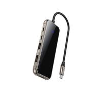 Type C Dock 8in One USB Hub Zinc Alloy for for for Compatible with Notebook Usb Extender