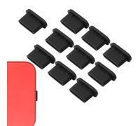 Type C Dust Plug - USB Type C Anti Dust Cap Cover 10 Pack | Silicone USB-Č Port Protector Caps | AntiDust Charging Port Plug For Mobile Phones, Laptops, Tablets, Cameras