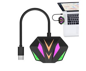 Type-C Ethernet Adapter, 100Mbps Fast Network Ethernet Adapter, Tablet Ethernet Adapter Plug and Play with Stable Connection for Working, Entertainment, and Efficient