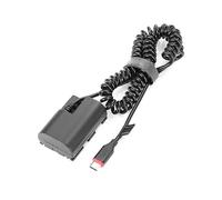 Type-C LP-E6 Dummy Battery & DC Bank USB Cable for Canon 6D 7D 60D 70D 80D 90D R R5 R6 Mark II